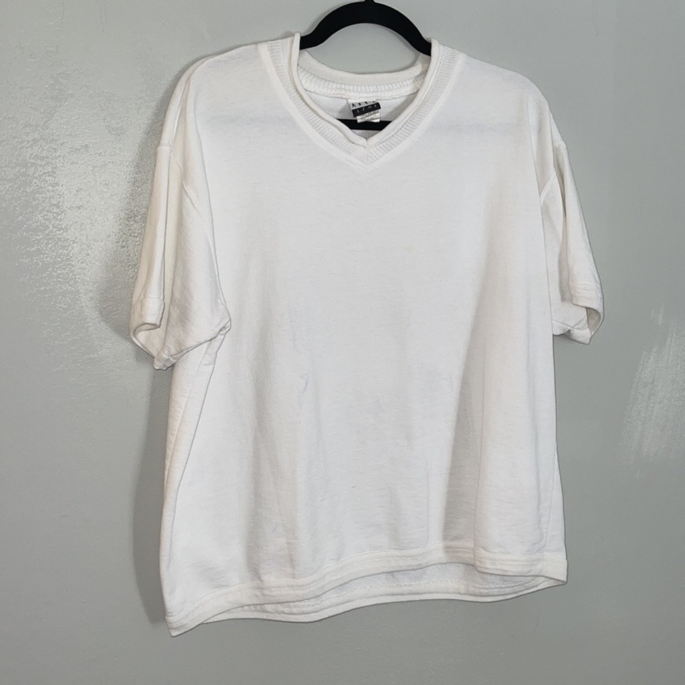 Area 2703 short sleeve sweatshirt top